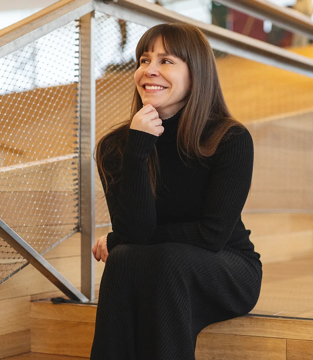 Henna Vehkamäki, founder of Tiobit